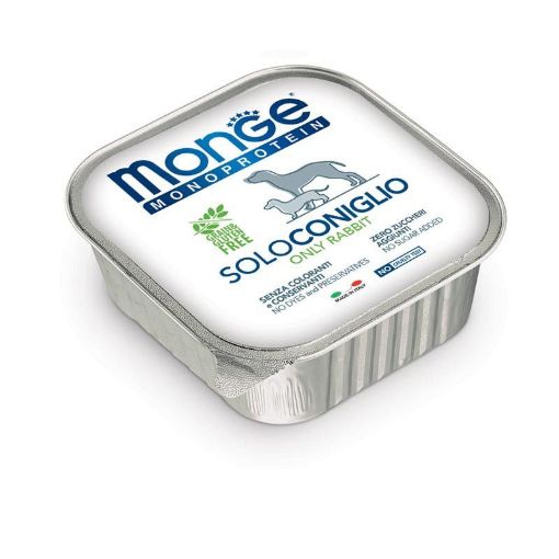 M14205 Monge Monoproteico "Solo" - Wet Dog Pate 100% rabbit 150 g paveikslėlis