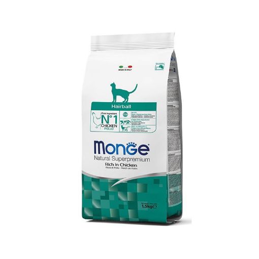 M05227 Monge Dry Cat Hairball 0,4 kg paveikslėlis