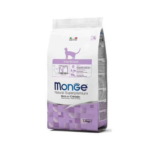 M11938 Monge Dry Cat Adult Sterilized 1,5 kg paveikslėlis