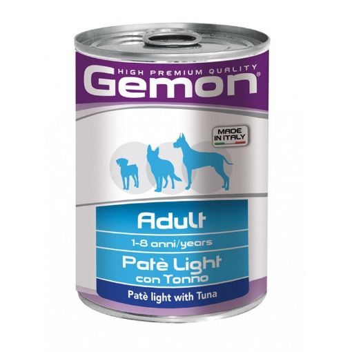 G87842 GEMON - Wet Dog Pate Light tuna 400 g paveikslėlis