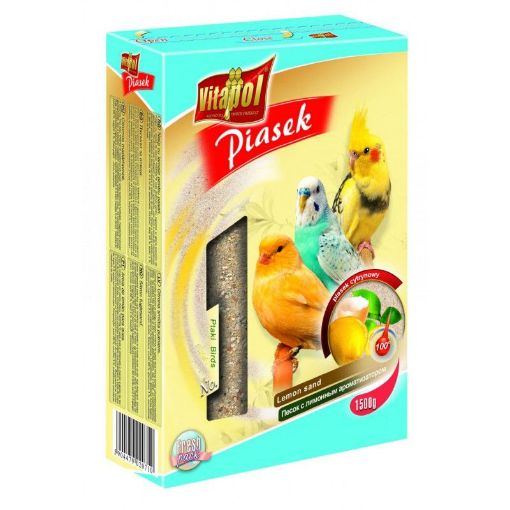 V20710 Vitapol Smėlis paukščiams citrininis 1,5kg paveikslėlis