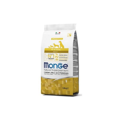 M11280 Monge Dry Dog Spec. Line - All Breeds Adult Chicken, rice & potatoes 12 kg paveikslėlis