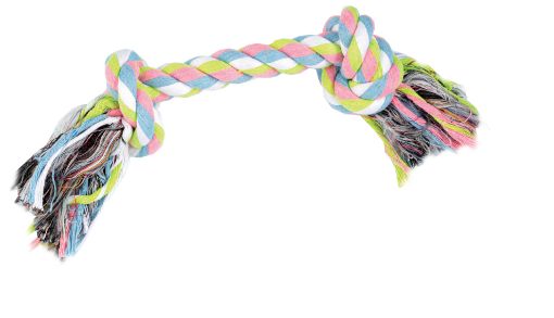 80172 Gimdog Cotton Toy 18 cm 2 mazgai žaislas šuniui paveikslėlis