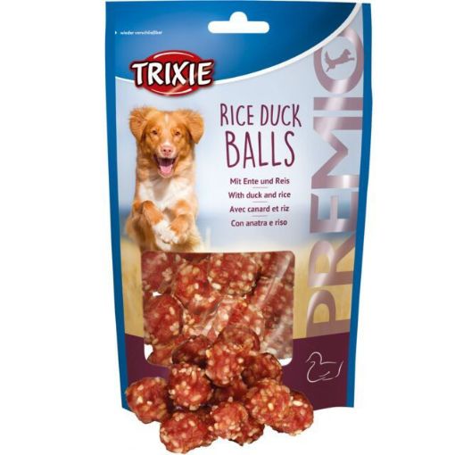 1.7_31704 TRIXIE PREMIO Rice Duck Balls, 80 g (pak.6) paveikslėlis