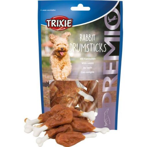 1.7_31546 TRIXIE PREMIO Rabbit Drumsticks, 8 vnt.-100 g (pak.6) paveikslėlis