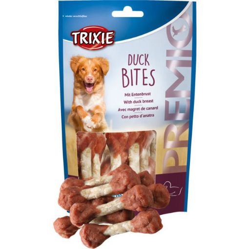 1.7_31592 TRIXIE PREMIO Duck Bites, 80 g (pak.6) paveikslėlis