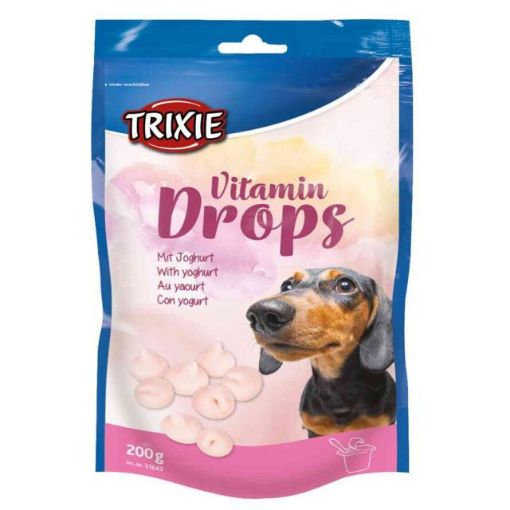 1.7_31643 TRIXIE Vitamin Drops, yoghurt, 200 g (pak.6) paveikslėlis