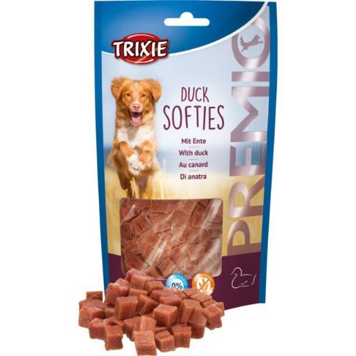 1.7_31869 TRIXIE PREMIO Duck Softies, 100 g (pak.6) paveikslėlis