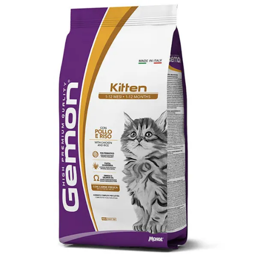 G97134 GEMON - Dry Cat Kitten chicken & rice 2 kg paveikslėlis