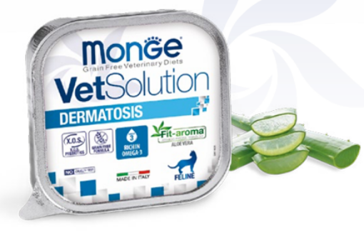 M14601 MONGE VetSolution Cat Wet Dermatosis 100 g paveikslėlis