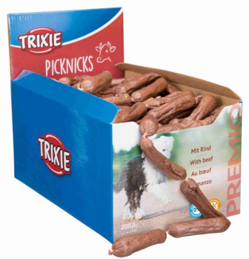 1.7_2748 TRIXIE PREMIO Picknicks, jautienos dešrelės, 8 cm, 8 g (pak.200) paveikslėlis