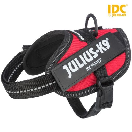 1.0_14813 IDC®Powerharness, 2XS/Baby 2: 33-45 cm/18 mm, raudonos paveikslėlis