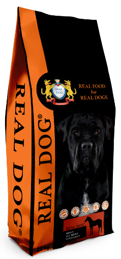 RD70141 REAL DOG ADULT All Breeds HORSE & RICE 20kg  paveikslėlis