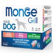 M17503 Monge GRILL MIX Dog Adult salmon/pork/lamb 100gx12 paveikslėlis