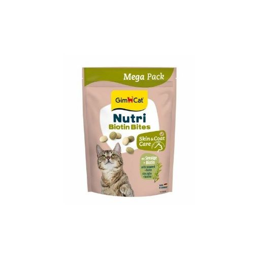 02.419701 GIMCAT NUTRI BIOTIN BITES SEEALGE (su biotinu ir dumbliais) 425 G paveikslėlis