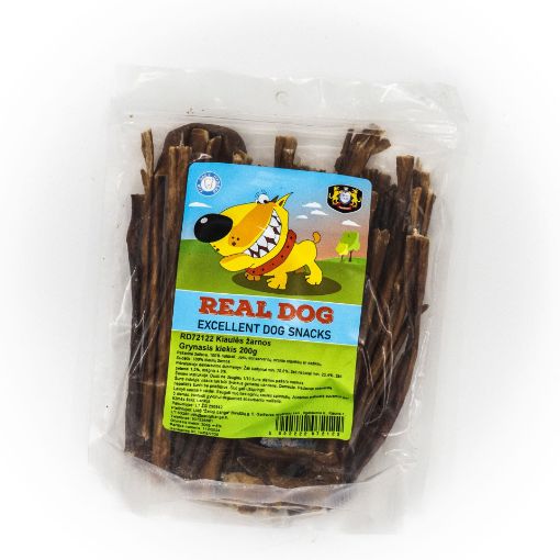 RD72122 Real Dog Snacks Kiaulės žarnos 200g paveikslėlis