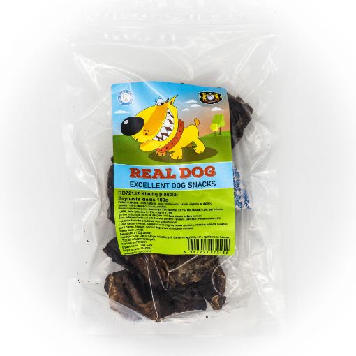 RD72152 Real Dog Snacks Kiaulių plaučiai 100g paveikslėlis