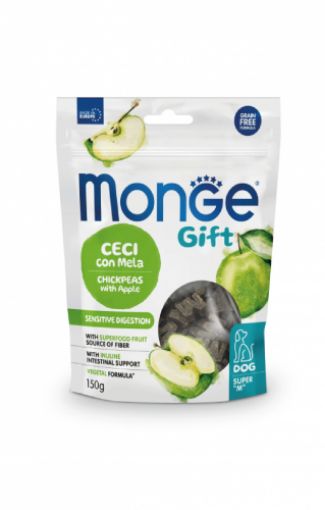 M85694 Monge GIFT Dog Super "M" Sensitive digestion Avinžirniai/obuoliai 150 g (pak.10) paveikslėlis
