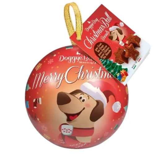 DB66190 DoggyeBag CHRISTMAS BALL 90 g (pak3) paveikslėlis