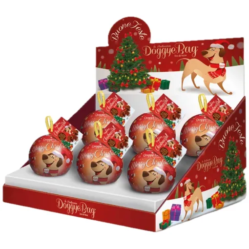 DB66251 DoggyeBag CHRISTMAS BALLS 6 vnt. COUNTER DISPLAY paveikslėlis
