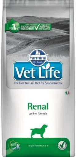 F25395 FARMINA VET LIFE - DOG Dry RENAL 12 kg paveikslėlis