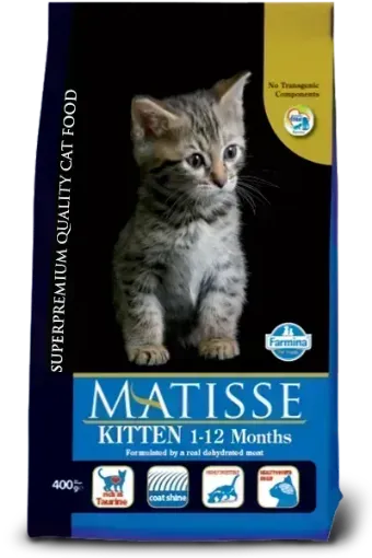 F16133 FARMINA MATISSE - CAT Dry KITTEN 400 gr (pak.16) paveikslėlis