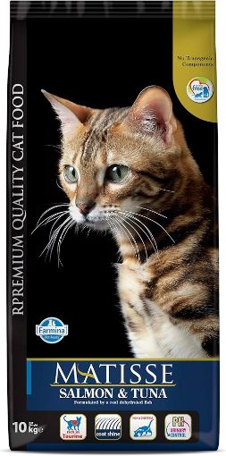 F30122 FARMINA MATISSE - CAT Dry Salmon&Tuna 10 kg paveikslėlis
