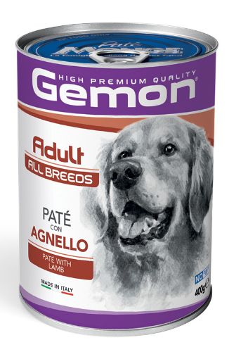 G87811 GEMON - Wet Dog Pate Adult lamb 400 g paveikslėlis
