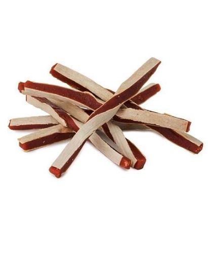 HM-8164 Hau&Miau suktos ėrienos sumuštinukų juostelės su menke, 500 g paveikslėlis