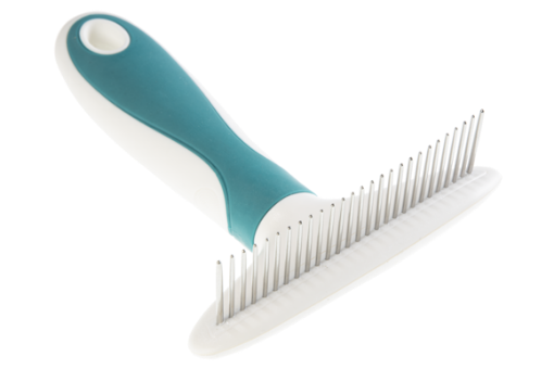 57530BV Gimdog Dematting Rake 12x15 cm grėblys retais dant. paveikslėlis