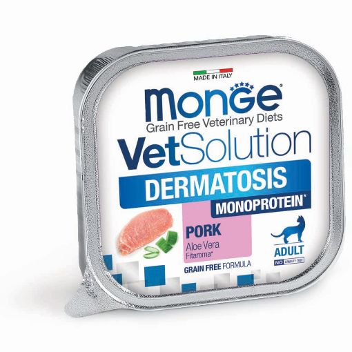 M14601 MONGE VetSolution Cat Wet Dermatosis 100 g paveikslėlis