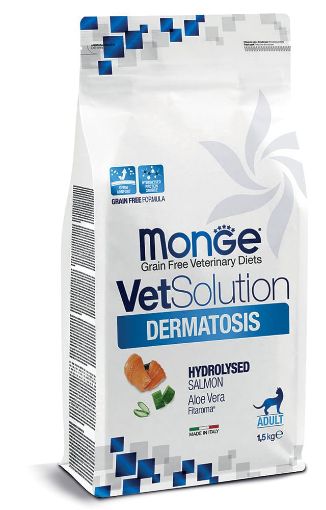 M81542 MONGE VetSolution Cat Dermatosis 400 g paveikslėlis