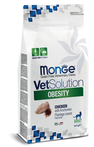 M81719 MONGE VetSolution Cat Obesity 1,5 kg paveikslėlis