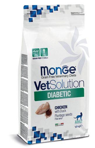 M81757 MONGE VetSolution Cat Diabetic 1,5 kg paveikslėlis