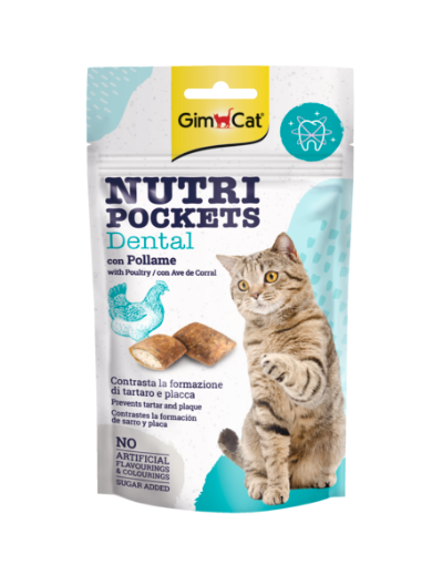 02.418285 GIMCAT NUTRI POCKETS DENTAL 60 G paveikslėlis