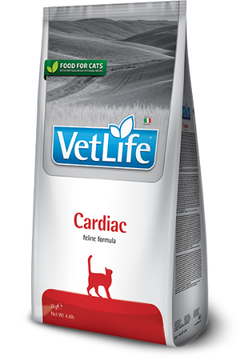 F30375 FARMINA VET LIFE - CAT Dry CARDIAC 2 kg (pak.4) paveikslėlis