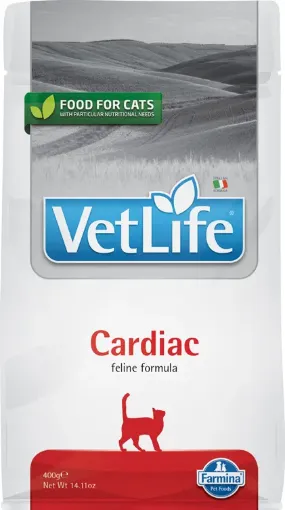 F30382 FARMINA VET LIFE - CAT Dry CARDIAC 400 g (pak.16) paveikslėlis
