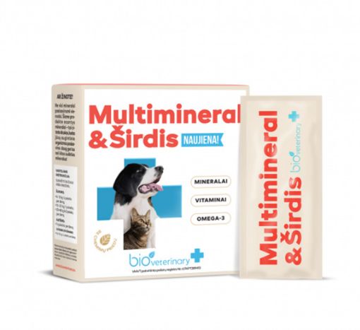 B49742 bioVETERINARY multimineral&širdis, N28 paveikslėlis