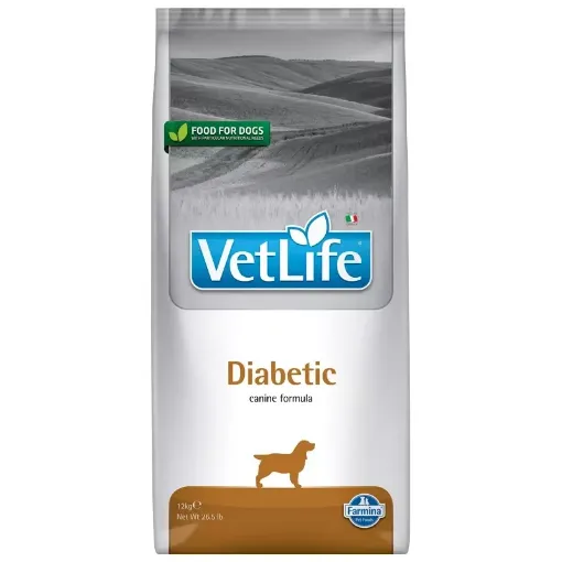 F31846 FARMINA VET LIFE - DOG Dry DIABETIC 12 kg paveikslėlis