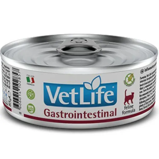 F02857 FARMINA VET LIFE - CAT Wet GASTROINTESTINAL 85 gr (pak.12) paveikslėlis