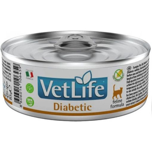 F06459 FARMINA VET LIFE - CAT Wet DIABETIC 85 g (pak.12) paveikslėlis
