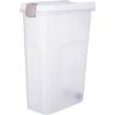 1.6_24668 TRIXIE Birių produktų tara, plastikas, 40 l/27x61x45 cm, baltas (pak.2) paveikslėlis