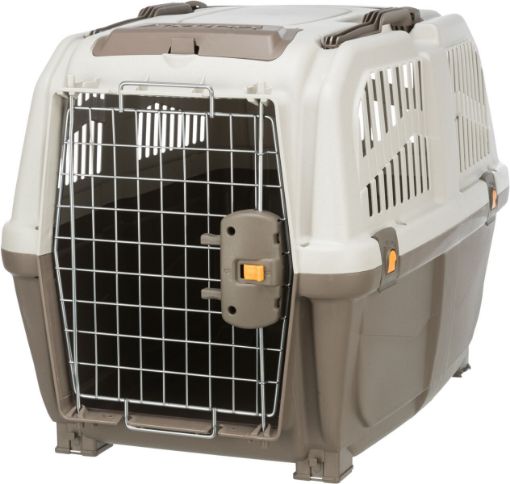 1.3_39742 TRIXIE Skudo 4 boksas, S-M 48x51x68 cm, smėlio-pilkai ruda paveikslėlis