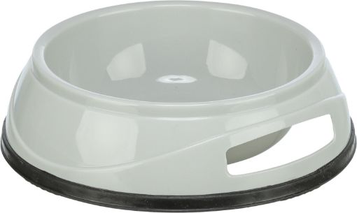 1.6_24950 TRIXIE Dubenėlis, sunkus, plast.-su guma įv. spalvų 0.3 l, 12 cm (pak.4) paveikslėlis