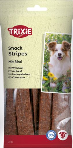 1.7_3172 TRIXIE Juostelės, jautiena, 10 vnt.-100 g (pak.15) paveikslėlis