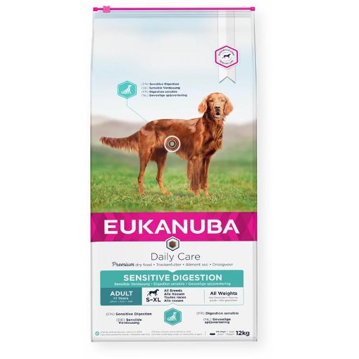 E72149 Euk Daily Care Sensitive Digestion All Breeds 12 kg paveikslėlis