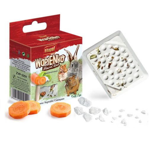 V10599 Vitapol Mineralinis akmuo graužikams su daržovėmis 40g paveikslėlis