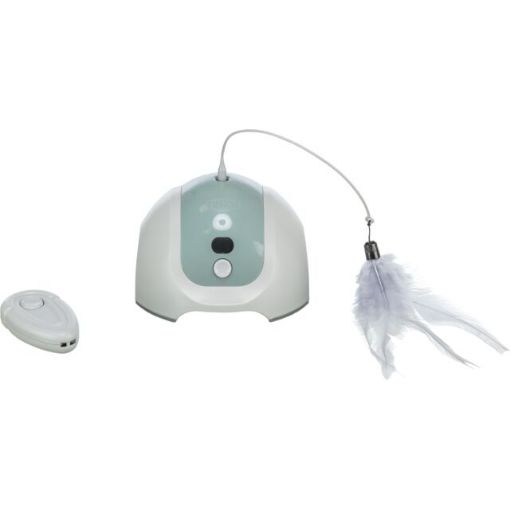 3.5_4567 TRIXIE Catch me žaislas katei su motoru ir nuot. pultu 15x21cm paveikslėlis