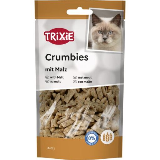 3.4_4262 TRIXIE Crumbies skanėstai katėms su salyklu 50 g (pak.6) paveikslėlis