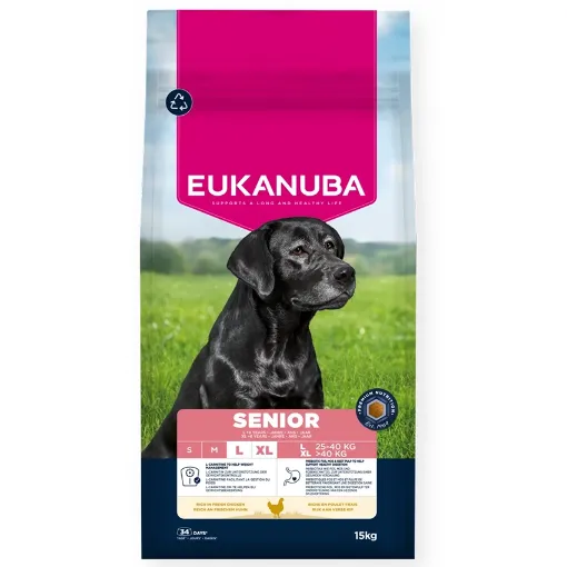 E202211 Euk Dog Senior Large 15 kg paveikslėlis